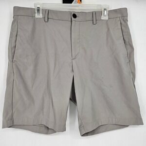 Theory Shorts Mens‎ 34 Chino Gray Zaine Neoteric Lightweight Casual Performance